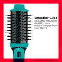 REVLON One Step Volumizer PLUS Hair Dryer and Styler | More Volume, Less Damage, and More Styling Control for Easy and Fast Salon-Style Blowouts, Plus Travel Friendly (Teal)