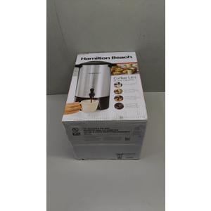 Hamilton Beach 45 Cup Coffee Urn and Hot Beverage Dispenser, Silver