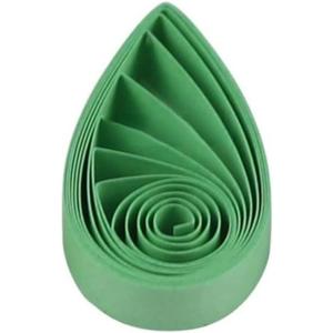 Pestal Green Tone Quilling Paper Strips 10mm Paper Quilling Strips for Crafts Colored Single Color Origami Paper Strips 0.4inch 120pcs Length 21inch Paper Filigree Strips