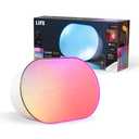 LIFX Luna Smart Lamp, 1000 LM Wi-Fi & Matter 1.3 Compatible, Alexa & Apple HomeKit Compatible, Plug-In Bedside Table Lamp & Wall-Mount, Color Changing Wall Wash, Sunrise/Sunset Effect, No Hub Required