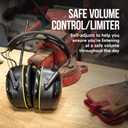 3M WorkTunes Connect + AM/FM Wireless Hearing Protector with Bluetooth Technology, Bluetooth Hearing Protection with a 26 dB Noise Reduction Rating, Standard