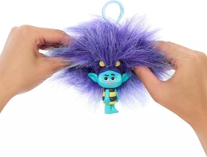 Trolls Band Together Pom Poms Keyclip Toy Figure Identified Sets - Series 1 Pack