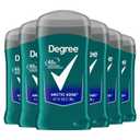Degree Men Original Aluminum Free Deodorant for Men, 48-Hour Odor Protection, Arctic Edge 3 Ounce (Pack of 6)
