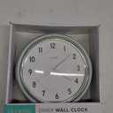 La Crosse Clock 9.5-inch Retro Diner Light Pistachio Green Silent Sweep Quartz Clock - 404-3024PH
