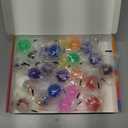 VISCOO 24 Pack Stress Balls for Adults, Squeeze Balls for Anxiety Relief, Soft Palm-Sized Pressure Balls, Durable Relaxation Set