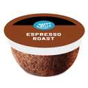 Amazon Brand - Happy Belly Espresso Roast Compostable Coffee Pods (Dark Roast), Compatible with K-Cup Brewer, 96 Count,BBD 05/26/27