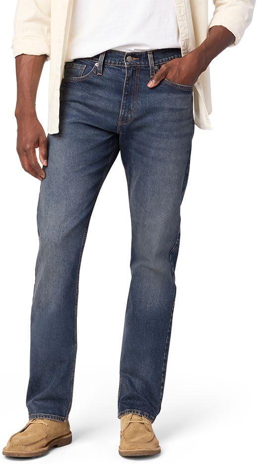 Levi Strauss Signature Gold Men's Slim Straight Fit Jeans (40W x 32L)