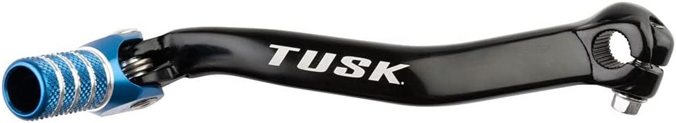 TUSK Folding Shift Lever Black/Blue Tip Compatible with Yamaha PW80 YZinger 1983-2006