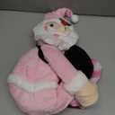 Pink Santa Tree Topper Christmas Tree Topper Santa Claus Xmas Tree Topper Christmas Party Home Decorations Supplies