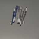 Soft Toothbrushes for Adults, Manual Soft Bristle Flossing Toothbrush with Covers, Periodontist Design Tapered Bristles for Sensitive Teeth and Gums, 6 Count