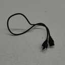 PC Power Cord - 3 Prong AC Power Cable for Computer, Monitor, Speaker, Scanner, Printer - IEC 320 C13 to NEMA 5-15P, 18awg, 125V 10 Amp (3-Feet)