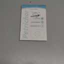 Compatible with Google Nest Thermostat 1st/2nd/3rd Wall Plate Cover - Petrichor Nest Thermostat Trim Kit, Made for Google Nest Thermostat 1st/2nd/3rd, Cover Imperfections Easy to Install - Snow (White)