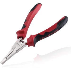 8 Inch Lock Ring Pliers - Special Circlip Pliers with Reverse Angle Tip and Straight Nose