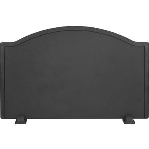 Firebacks for Fireplace-Iron Fireback with Feet, 28inch