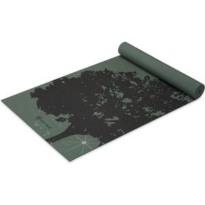 Gaiam Yoga Mat - Premium 6mm Print Extra Thick Non Slip Exercise & Fitness Mat for All Types of Yoga, Pilates & Floor Workouts (68"L x 24"W x 6mm Thick)