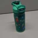 Reduce Hydrate Pro Kids 14oz Stainless Steel Insulated Water Bottle w/Straw – Spill Proof Tumbler for Kids – 30 Hour Cold Retention – Dishwasher Safe Leak-Proof Design - Jurassic Space