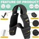 Dog Elbow Protector Brace for Canine Pads Elbow&Shoulder Support Callus, Hygroma, Dysplasia, Arthritis, Dislocation, Pressure Sores, with Metal Splints Wrap Both Left and Right Front Legs, Size: L