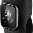 ROHVEMJ Cordless Heated Knee Massager with 6 Heating Levels 3 Vibrations 3 Timer Settings Knee Heating Pad for Knee Pain Relief Heating Pad for Knee Shoulder Elbow Stress Relief