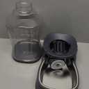 Gardner Pet Automatic Dog Water Dispenser Gravity Stainless Steel Water Waterer Feeder, 100% BPA-Free Large Capacity Water Feeding Bowls for Medium & Large-Sized Dogs Cats Other Pets -(1 Gallon) (Dark Grey)