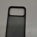 TORRAS Shockproof for iPhone 17 Pro Max Case with Camera Control Button, [12FT Military Grade Drop Protection] Enhanced Grip & Soft Touch Translucent Slim 17 Pro Max Case with 3 Colors Buttons, Black