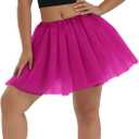 3 Layers Tulle Tutu Skirt for Women Plus Size, Adult Halloween Tutu Cosplay Costume Ballet Dress for Holiday, XXL PLus 