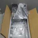 GNGXEFACA Modern LED Ceiling Light, Black Square LED Flush Mount Ceiling Light, APP and Remote Control Dimming 3000K-6500K for Dining Room, Living Room, Kitchen, Bedroom, Office