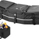 KEMIMOTO X3 Cargo Storage Bag, Upgraded UTV ATV Bed Box Rear Rack Toolbox Trunk Cooler Bag, Compatible with Can am Maverick X3, Commander, Outlander (except 6x6), Renegade, OEM Replace 715002923 (Black)