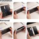 ORNARTO for Samsung Galaxy S25 Edge Case - Ultra Slim & Lightweight Matte Finish Hard Cover, 600D Aramid Fiber | Compatible with MagSafe | Protective Phone Cover for Galaxy S25 Edge, Black