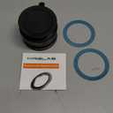 MRGLAS 2026 Upgraded 360 Rotation Vacuum Magnetic Phone Holder Stand,for Magsafe Suction Cup Phone Mount [109+LBS Strongest Suction & Magnetic] Adjustable Swivel Lock, for Your Car/Gym/Mirror/Kitchen (Black)