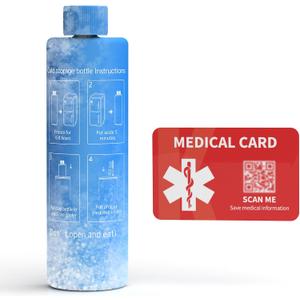 Biogel Ice Pack Suitable 3-5 Ppen Insulin Cooler Travel Case