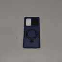 Magnetic Case for Samsung Galaxy Note 20 Ultra with Ring Stand [Compatible with MagSafe Wireless Charging] [Screen Protector] Military Grade Heavy Duty Shockproof Case with Slide Camera Cover, Blue