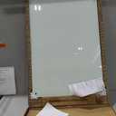 Magnetic Glass Whiteboard - Glass Dry Erase Board 36"x24" Large Frameless Glass Board for Walls Office School and Home