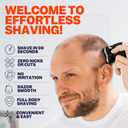 Freebird Electric Head & Body Hair Shaver - Mens Cordless Waterproof Razor with Rotary Blades (FlexSeries Pro, Shaver Kit)