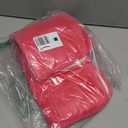 OLANLY Memory Foam Bath Mat 24x16, Ultra Soft and Absorbent Bathroom Rugs, Machine Washable, Comfortable Bath Carpet for Bathroom Floor, Tub and Shower, Deep Pink