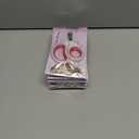 6 x Cat Nail Clippers with Circular Cut Hole -Avoid Over Cutting Pet Nail Clippers -Sharp Angled Blade Professional paw Trimmer Set for Novice pet Families (Pink)