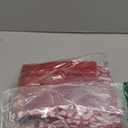 Christmas Tree Skirt 48 Inches | Red Xmas Tree Skirt with Rustic Snowflake & Reindeer Pattern, Fits 5 to 7 Foot Trees, Perfect Christmas Decorations for Holiday Trees.