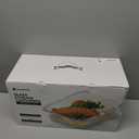 10-Pack Glass Food Storage Containers with Tempered Lids  Borosilicate, Airtight, Oven-Safe (-4F~950F), BPA-Free, 4.4 & 1.6 Cup, Leak-Proof, Dishwasher Safe (Blue)