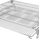 Jerky Racks for Traeger Smoker Pro 575 22 34 780 Grilling Cooling Warming Rack for Pit Boss 21" Depth Barrel Pellet Grill Pitboss 820 850 Austin XL Parts 3 Tiered Seasoning Smoking BBQ Accessories