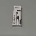 Sony IER-EX15C USB-C Plug, Wired in-Ear Headphones for iPhone and Android Phones, with Built-in Multi-Function Button, Volume and Mic Control, Supports USB Audio Class 1.0 Devices, Black