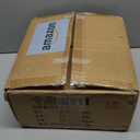 Black Flush Mount Ceiling Light, 2- Light Caged Crystal Chandelier, Small Drum Hallway Light fixtures Ceiling Mount, 11 INCH Black Pendant Light (2-Light)