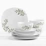 Gallery Tabletops 12 piece IVY Dinnerware Set Service for 4