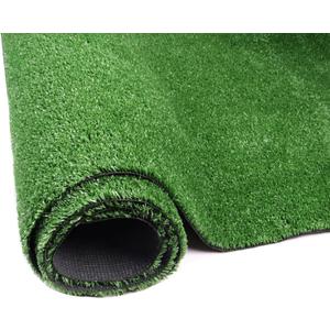 FREADEM Artificial Grass Turf Lawn, 4FTx6FT Indoor Outdoor Garden Patio Landscape Synthetic Grass Mat Party Carpet, Fake Grass with Drainage Holes, Customized Sizes, Soft for Kids and Pets