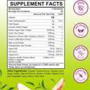 Appetite Suppressant Supplement| Akkermansia Function| Apple Cider Vinegar Gummies with Green Tea Extract, Probiotic for Fat Burner, Detox Cleanse, Metabolism, Energy & Digestive Health, 60 Gummies