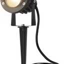 10W Dusk to Dawn Led Light 120V 3000K 1000lm Warm White Landscape Outdoor Spotlights with Photocell Sensor IP65 Waterproof Spot Lights for Yard Flag Garden Tree