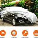Universal Heavy Duty Outdoor Pickup Truck Cover Replacement for in&Outdoor Rain Heat up to 230" L x 75" W x 65" H