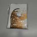 NATSUNO Winter Christmas Deer Tapestry, Rustic Christmas Wall Tapestry for Bedroom, Winter Snowy Forest Xmas Deer Tapestries Wall Hanging for Home Bedroom Living Room Decor, 50x60 Inches