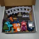 Electric Train Set for Toddler 2-4, Control Music Train Toy with Light, Tracks, Toddler Toys for 2 3 4 5 Year Old Boy, Baby Toys for 2-5 Year Old Boy Birthday Gifts