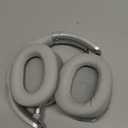 RORSOU C6 Active Noise Cancelling Headphones, Wireless Over Ear Bluetooth Headphones, 60H Playtime, Lightweight Folding Deep Bass Comfort Fit Ear Cups Headset with Mic for iPad/Travel/PC/Home Silver