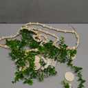 Amazon.com: QUMIIRITY Hanging Photo Display Wooden Beads Garland Boho Wall Decor for Bedroom Living Room Elegant Eucalyptus Leaf Design Sturdy Practical Photo Hangers for Wall Decor for Home Decoration : Home & Kitchen