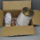 Peel and Stick Wall Sconces, Stick On Wall Sconce Set of 2, Battery Operated Wireless Adhesive Wall Lights, Corn Bulb with 10000mAh Battery, Easy Install for Bedroom Living Room Wall Decor (19.68inch, Brass)